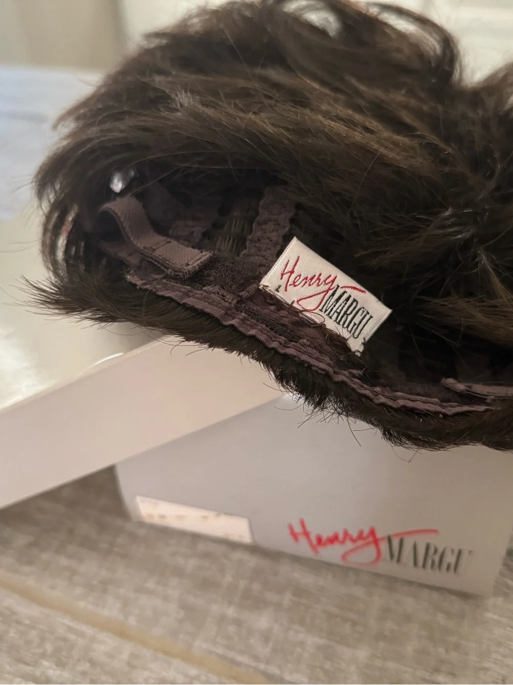 Henry Margu Brown Faux Fur Wig